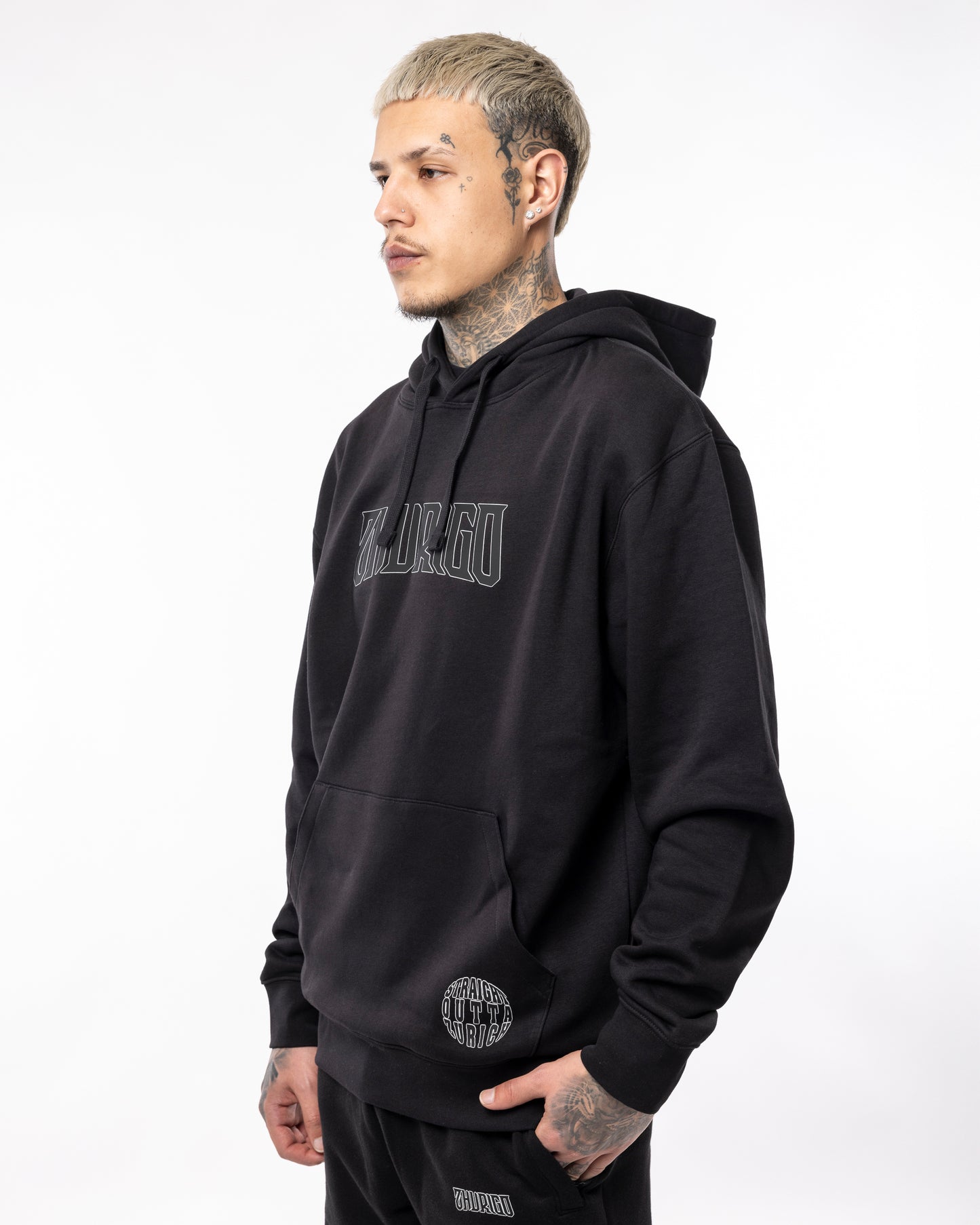 ZHURIGO Hoodie Black