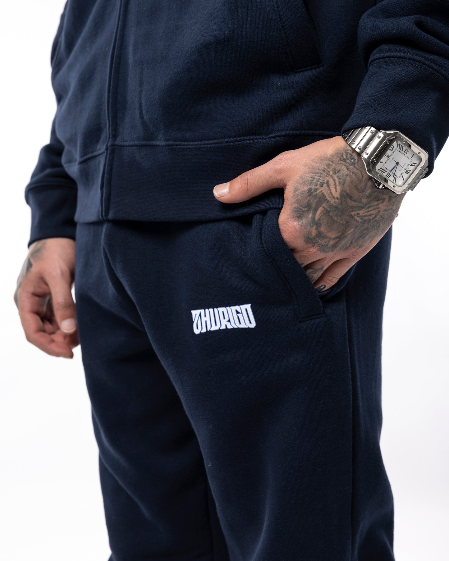ZHURIGO Pants Navy Blue