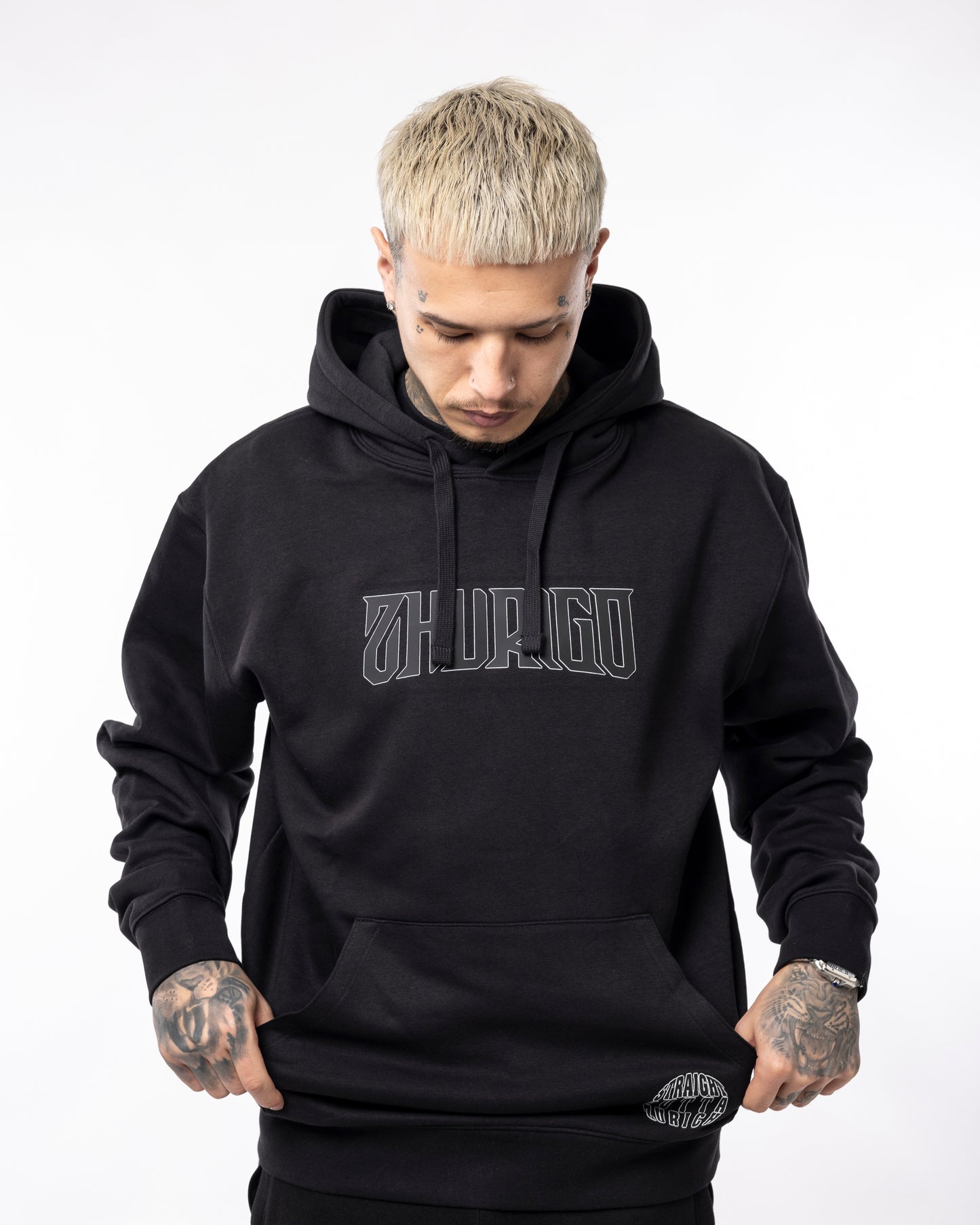 ZHURIGO Hoodie Black