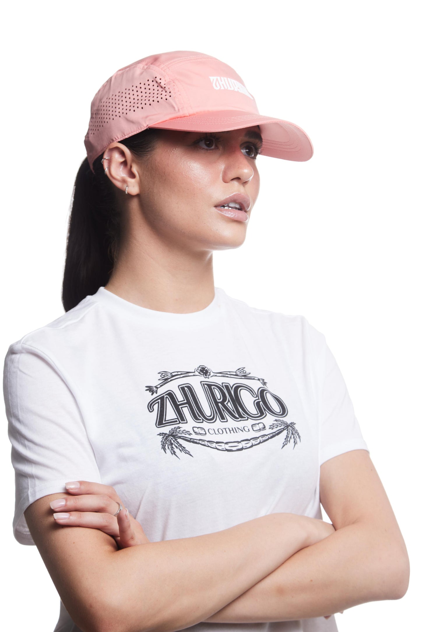 ZHURIGO Running Cap Salmon Pink